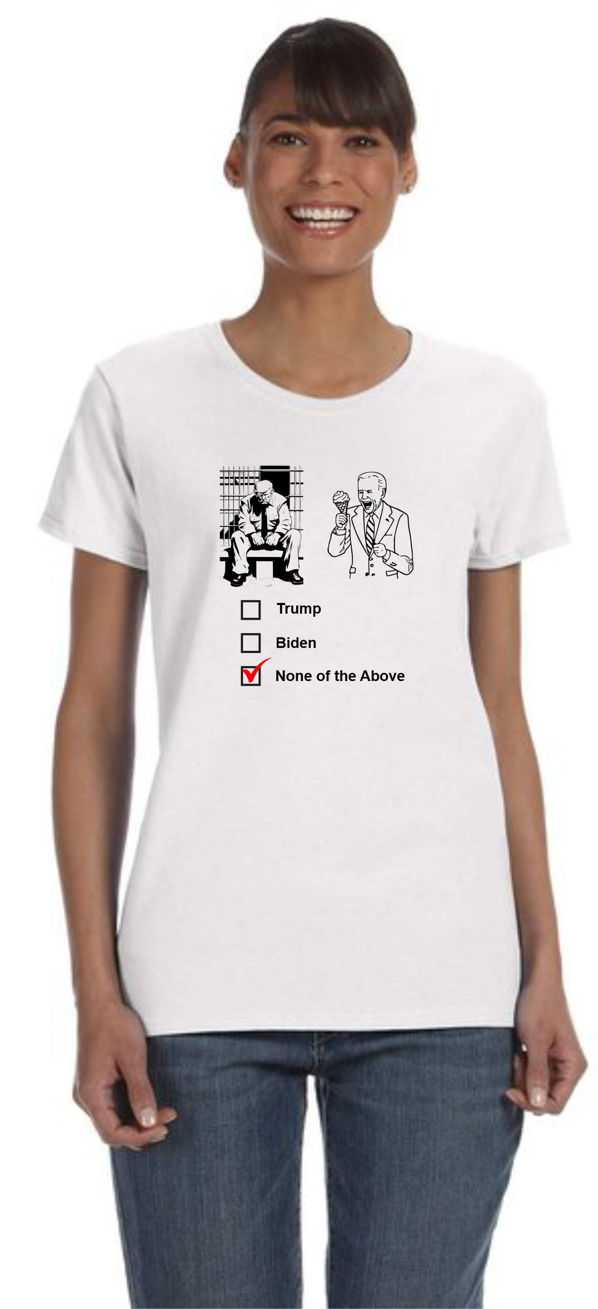 None Of The Above '24 Ladies Shirt